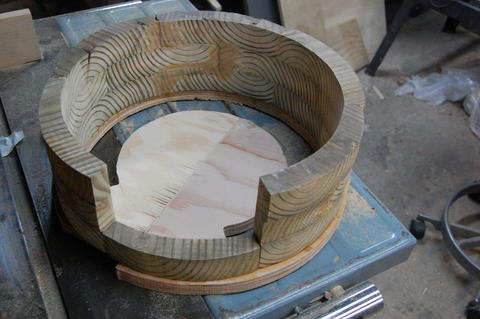 Imagine air swirling around! Thien baffle - top view