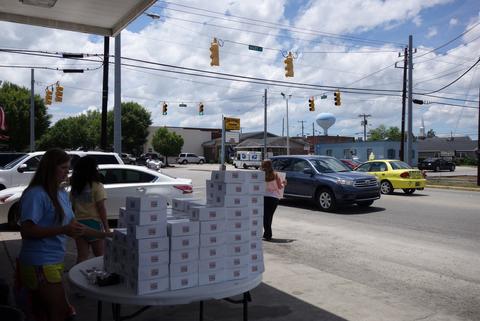 Roadside donuts. 